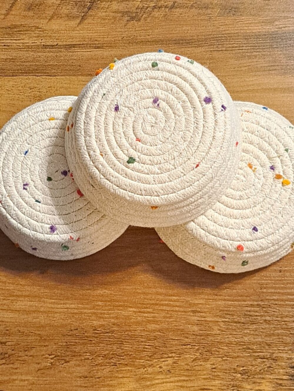 Small Nesting Rope Baskets - Picture 3 of 5